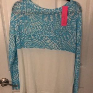 NWT Lilly Pulitzer Finn Shirt size Medium